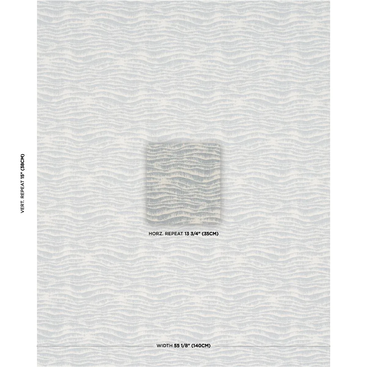 Schumacher 85612 Ridgeline Celestial fabric swatch