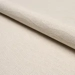 Schumacher 85611 Ridgeline Pearl fabric swatch
