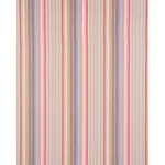 Schumacher 80823 Ripple Hand Woven Stripe Macaroon fabric swatch