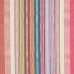 Schumacher 80823 Ripple Hand Woven Stripe Macaroon fabric swatch