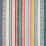 Schumacher 80822 Ripple Hand Woven Stripe Mineral fabric swatch