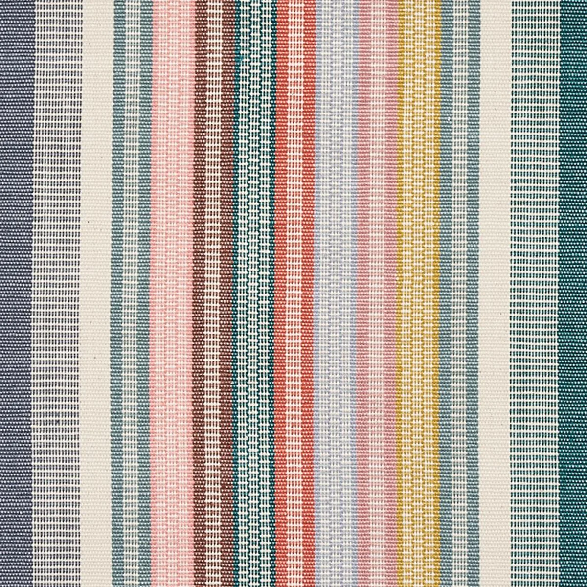 Schumacher 80822 Ripple Hand Woven Stripe Mineral fabric swatch