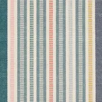 Schumacher 80822 Ripple Hand Woven Stripe Mineral fabric swatch