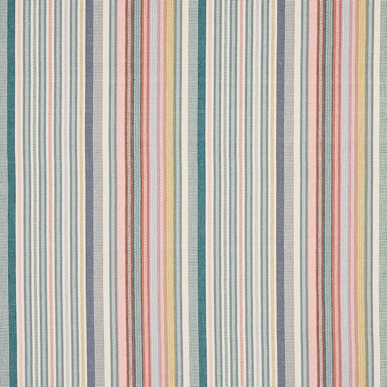 Schumacher 80822 Ripple Hand Woven Stripe Mineral fabric swatch