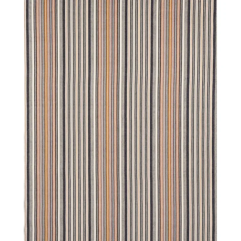 Schumacher 80820 Ripple Hand Woven Stripe Rockpool fabric swatch