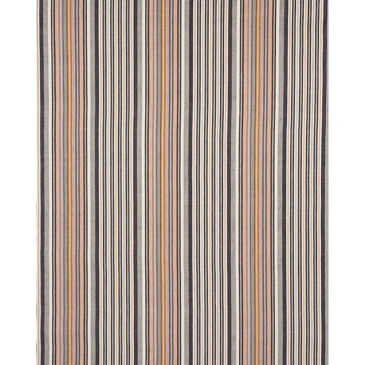 Schumacher 80820 Ripple Hand Woven Stripe Rockpool fabric swatch