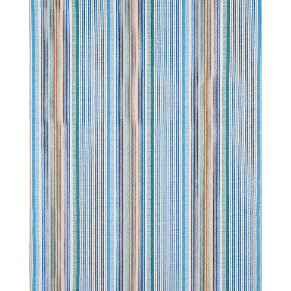 Schumacher 80821 Ripple Hand Woven Stripe Surf fabric swatch