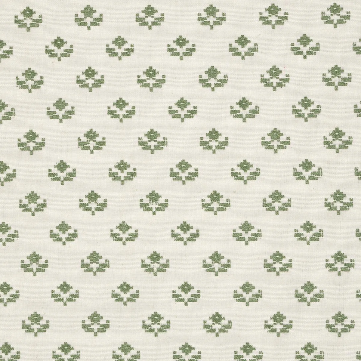 Schumacher 87111 Robyn Green fabric swatch