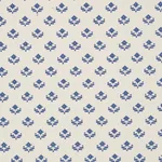 Schumacher 87110 Robyn Indigo fabric swatch