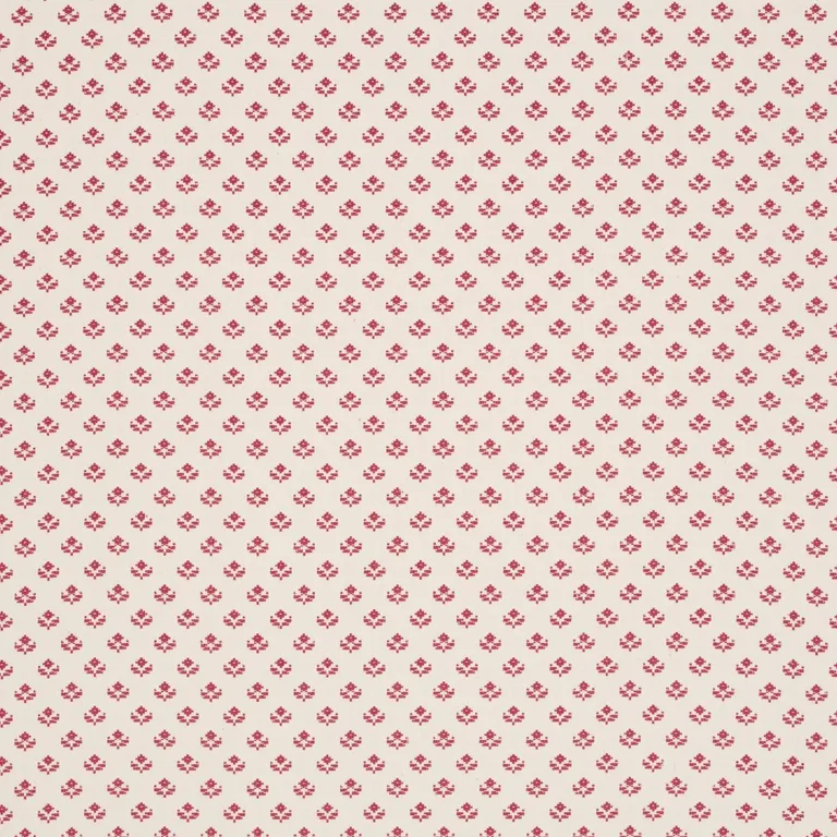 Schumacher 87112 Robyn Red fabric swatch