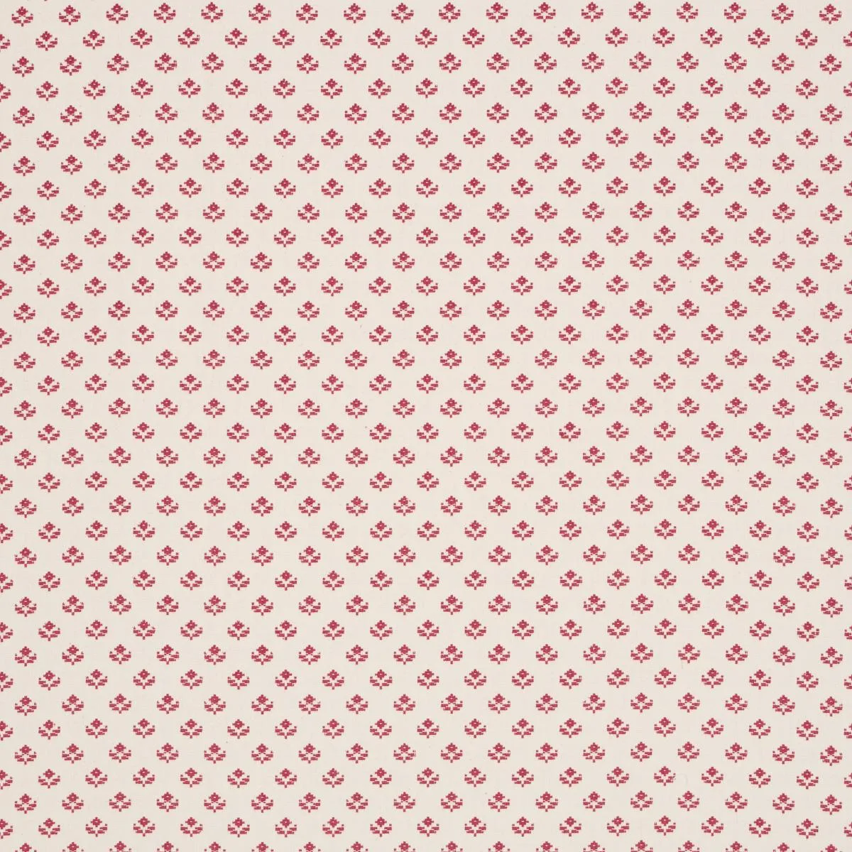 Schumacher 87112 Robyn Red fabric swatch