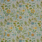 Schumacher 178771 Roca Redonda Grey & Ochre fabric swatch