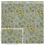 Schumacher 178771 Roca Redonda Grey & Ochre fabric swatch