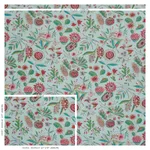Schumacher 178770 Roca Redonda Mineral & Pink fabric swatch