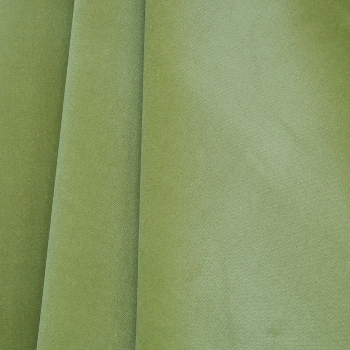 Schumacher 70575 Rocky Performance Velvet Aloe fabric swatch