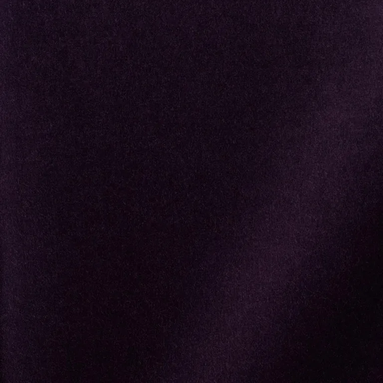 Schumacher 70825 Rocky Performance Velvet Aubergine fabric swatch