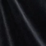 Schumacher 70474 Rocky Performance Velvet Black fabric swatch