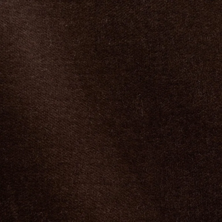 Schumacher 70466 Rocky Performance Velvet Espresso fabric swatch