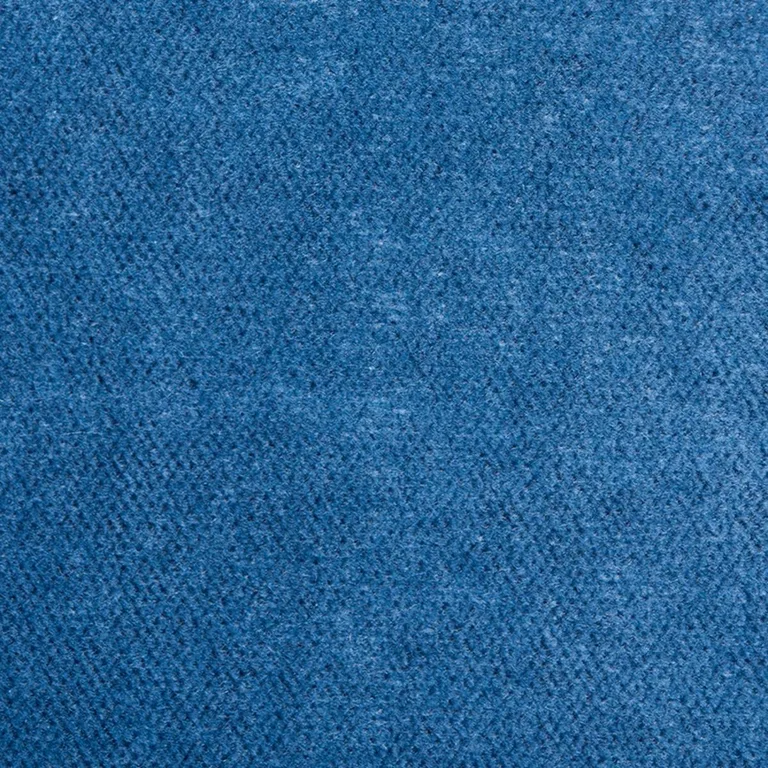 Schumacher 70571 Rocky Performance Velvet Steel Blue fabric swatch