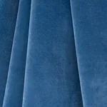 Schumacher 70571 Rocky Performance Velvet Steel Blue fabric swatch
