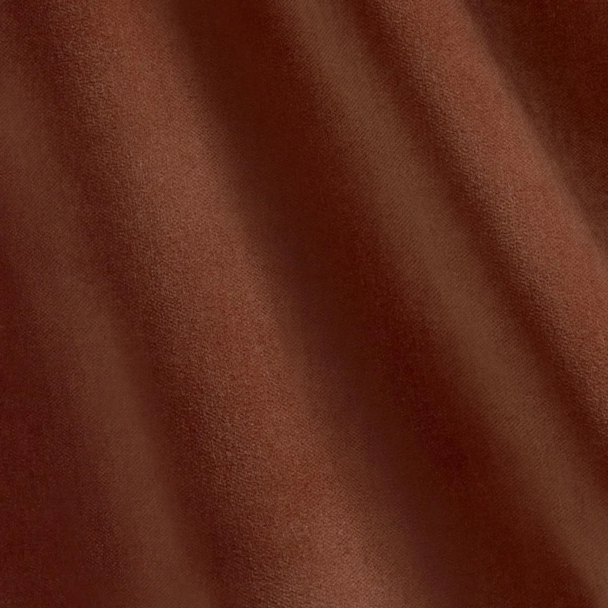 Schumacher 86473 Rocky Performance Velvet Terracotta fabric swatch