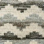 Schumacher 77542 Roebuck Performance Grey fabric swatch