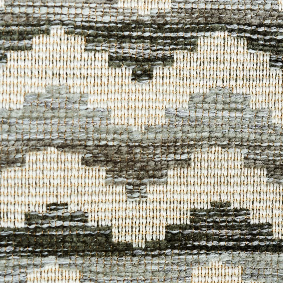 Schumacher 77542 Roebuck Performance Grey fabric swatch