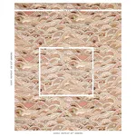 Schumacher 177382 Rolling Hills Mocha fabric swatch