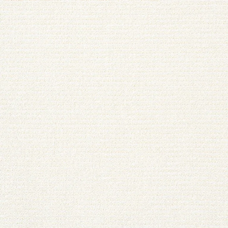 Schumacher 54483 Roma Chenille Ivory fabric swatch