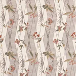 Schumacher 83140 Romola Floral Birch fabric swatch