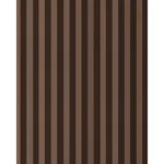Schumacher 85743 Roosevelt Awning Stripe Brown fabric swatch