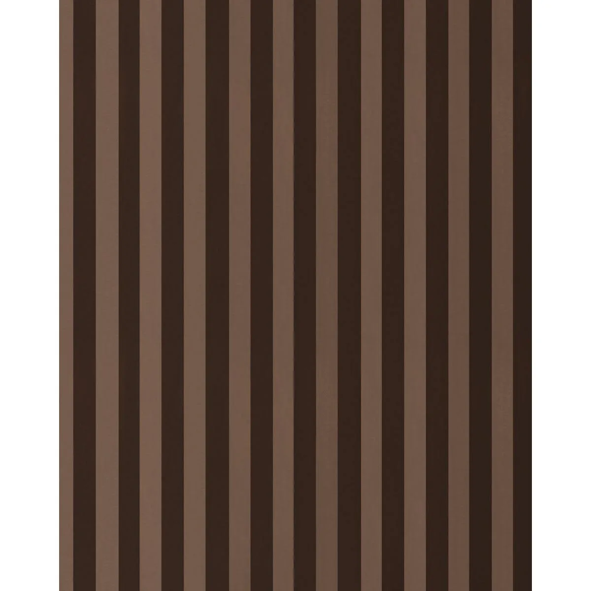 Schumacher 85743 Roosevelt Awning Stripe Brown fabric swatch