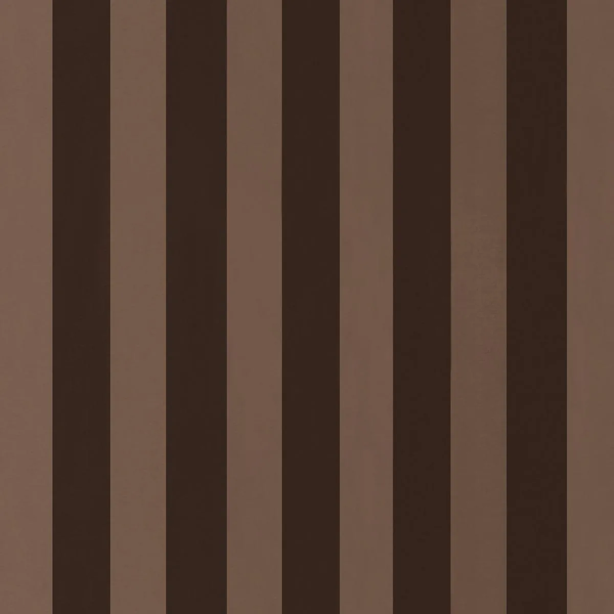 Schumacher 85743 Roosevelt Awning Stripe Brown fabric swatch