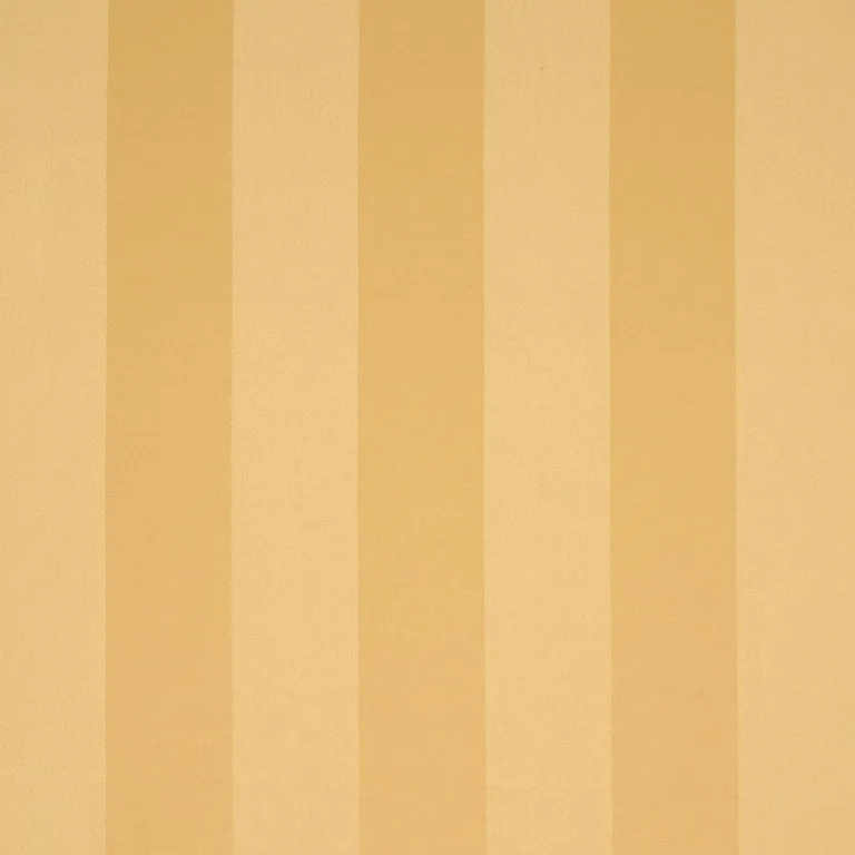 Schumacher 85745 Roosevelt Awning Stripe Gold fabric swatch