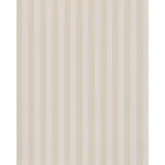 Schumacher 85742 Roosevelt Awning Stripe Ivory fabric swatch