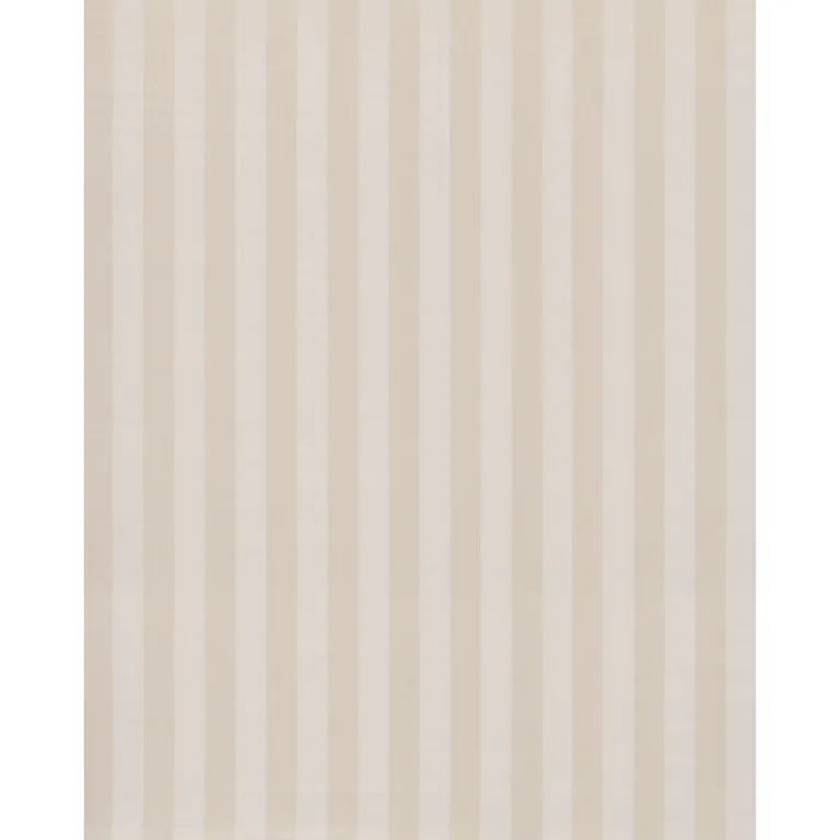 Schumacher 85742 Roosevelt Awning Stripe Ivory fabric swatch