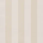 Schumacher 85742 Roosevelt Awning Stripe Ivory fabric swatch