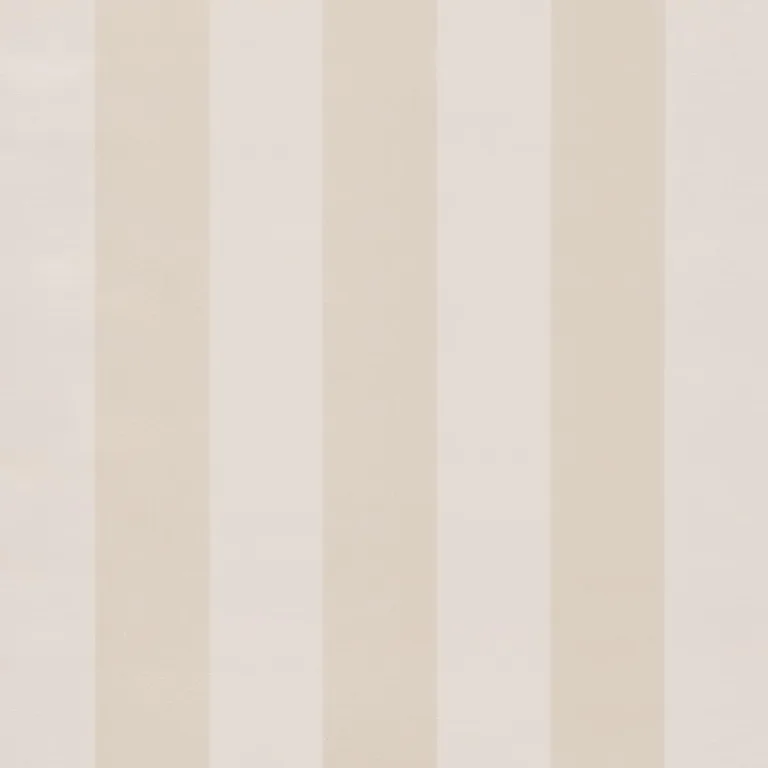 Schumacher 85742 Roosevelt Awning Stripe Ivory fabric swatch