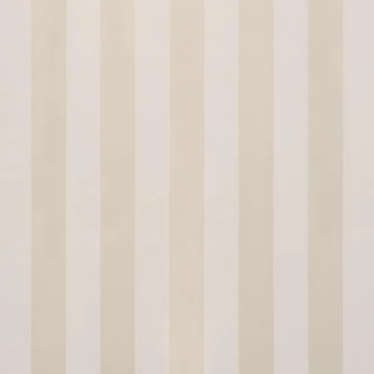 Schumacher 85742 Roosevelt Awning Stripe Ivory fabric swatch