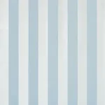 Schumacher 85744 Roosevelt Awning Stripe Robin's Egg fabric swatch