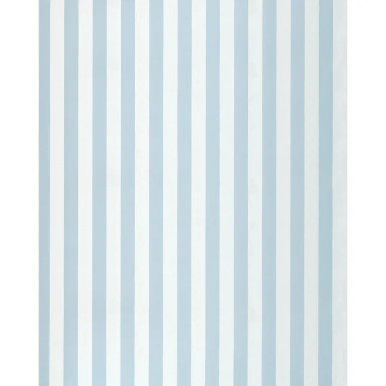 Schumacher 85744 Roosevelt Awning Stripe Robin's Egg fabric swatch