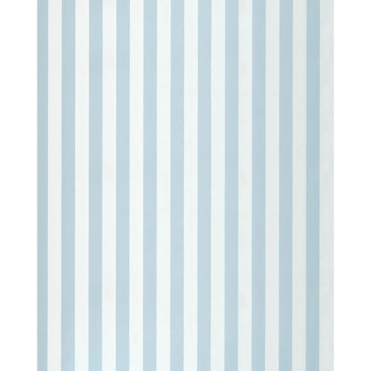 Schumacher 85744 Roosevelt Awning Stripe Robin's Egg fabric swatch