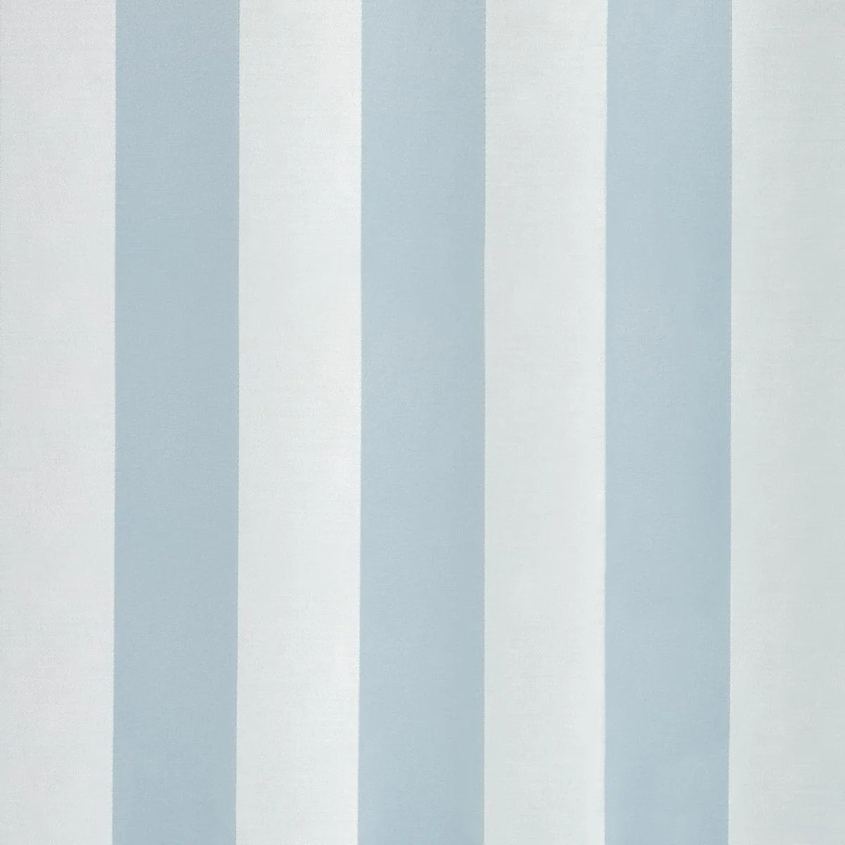 Schumacher 85744 Roosevelt Awning Stripe Robin's Egg fabric swatch