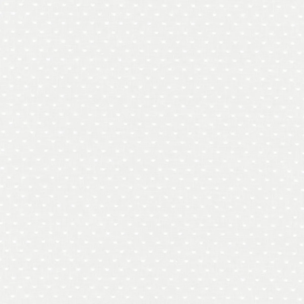Schumacher 55990 Rosabel Dot Sheer White fabric swatch