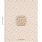 Schumacher 85901 Rosie Posy Red fabric swatch