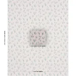 Schumacher 85891 Rosie Posy Woven Pink fabric swatch