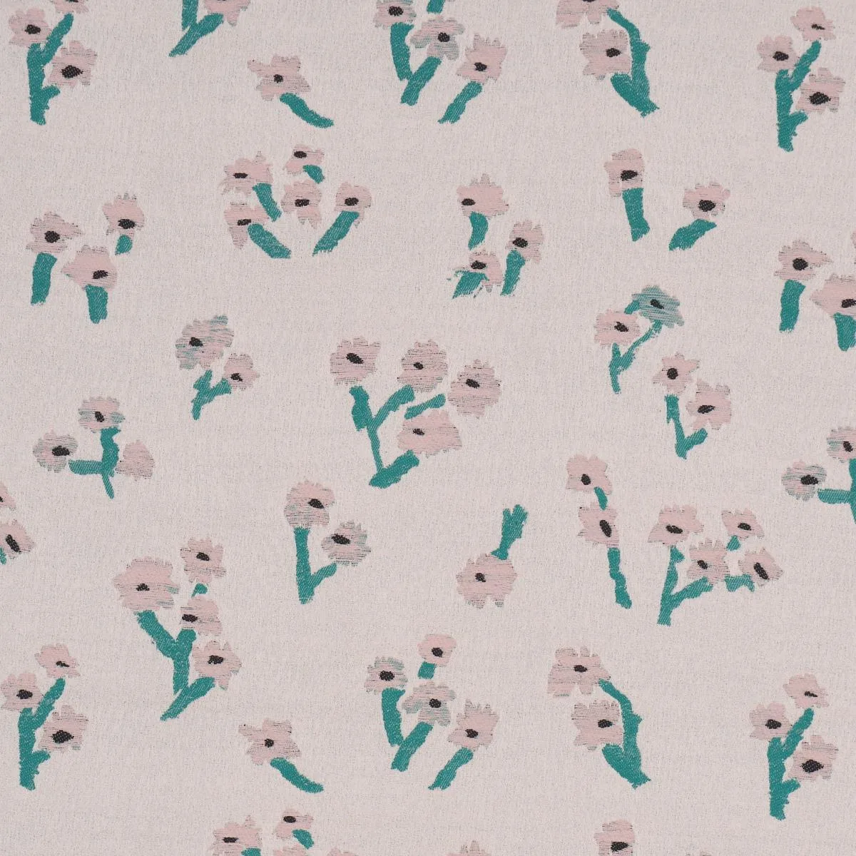 Schumacher 85891 Rosie Posy Woven Pink fabric swatch