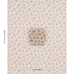 Schumacher 85890 Rosie Posy Woven Red fabric swatch