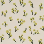 Schumacher 85900 Rosie Posy Yellow fabric swatch