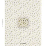 Schumacher 85900 Rosie Posy Yellow fabric swatch